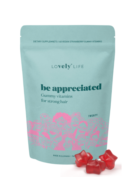 Gumené vitamíny pre silné vlasy