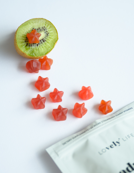 Gumené vitamíny pre zdravú pleť - vrecúško