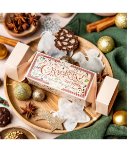 Vianočný cracker s bio čajmi